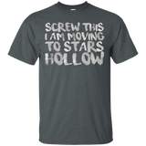 Screw This I Am Moving To Stars Hollow Shirt_Black