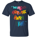 Women's Rights Are Human Rights - Anti-Trump shirt_Black