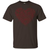 Peace Sign Heart T-Shirt_Black