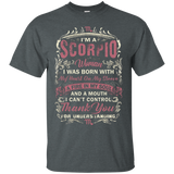 Scorpio T-shirt - I'm A Scorpio Woman T-shirt_Black