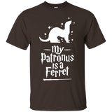 My Patronus is a Ferret Shirt_Black