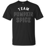 Team Pumpkin Spice T-Shirt PSL Everything Cute Fall Tee_Black