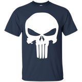 Punisher Classic Skull Symbol Graphic T-Shirt_Black