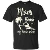 Miami Beach Is My Kinda Place Tee Shirt_Black