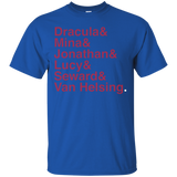 Bram Stoker's Dracula Character List T-shirt_black=