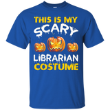 This is My Scary Librarian Costume Halloween shirt_Black