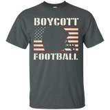 I Stand For The National Anthem Tshirt, Boycott Football Shi_black