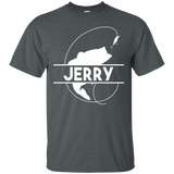 Jerry Fishing Name Pocket T-shirt First Name Monogram_black=