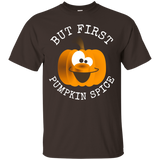 But First Pumpkin Spice Fun Fall Autumn Shirt_black=