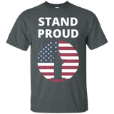 America Stand Proud Don't Kneel Patriotic Usa T-shirts_black