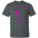 Dabbing Skeleton Shirt Kids, Bones, Glow Effect, Halloween_black=