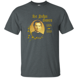 Saint John Bosco T-Shirt Catholic Saints_Navy