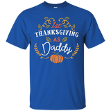 Mens Mens 1st Thanksgiving Tshirt As Daddy_black=