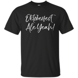 Oktoberfest Ale Yeah! Shirt Funny German Beer Drinking Tee_Navy