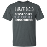 OCD Obsessive CEREAL Disorder T-Shirt_Black
