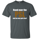 Hand Over Psl No One Gets Hurt Shirt Pumpkin Spice Latte_black=