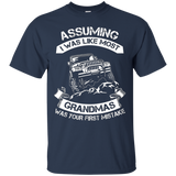 Womens Assuming Jeep Grandma T-shirt_Black