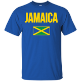 Jamaica T-shirt Jamaican National Country Flag Tee