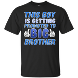 This Boy is being Promoted to Big Brother Shirt_Black