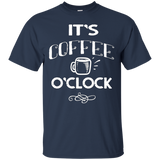 Coffee T-shirt Coffee O'clock_black=