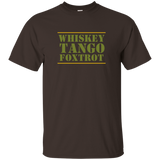 Military Whiskey Tango Foxtrot WTF T Shirt_Black
