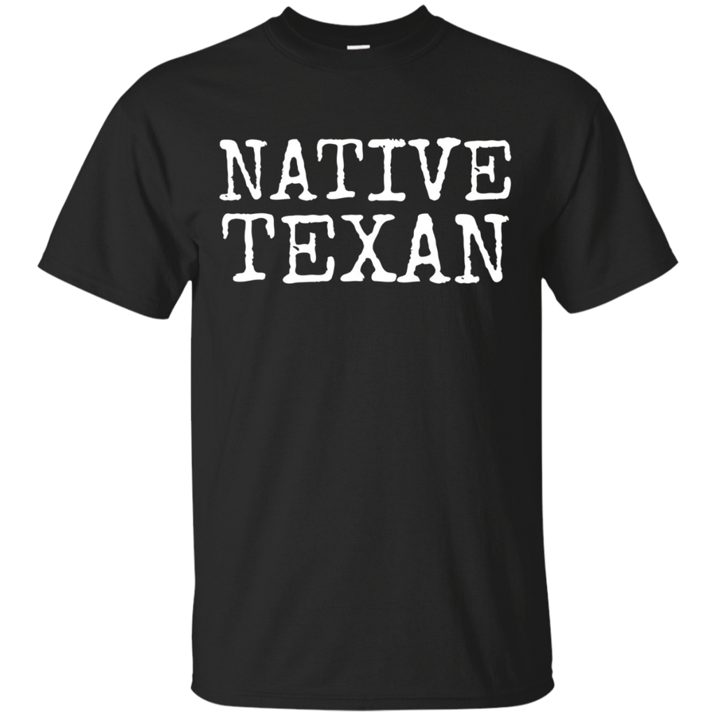 Native Texan Shirt - Texas Houston Dallas - San Antonio Tee_Black