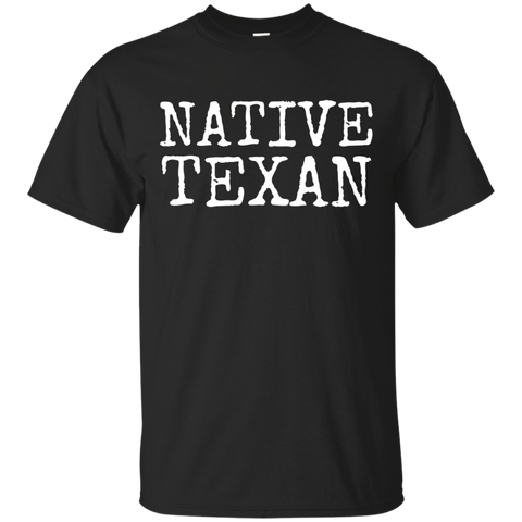 Native Texan Shirt - Texas Houston Dallas - San Antonio Tee_Black