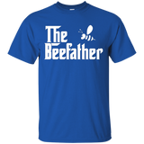 The Bee Father Funny Beekeeper Beekeeping T Shirt Gift_Black