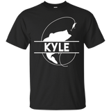 Kyle Fishing Name Pocket T-shirt First Name Monogram_black=