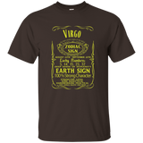 ZODIAC SIGN Virgo T-Shirt born in august & september Relaxed_Black