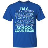 School counselor shirt_Black