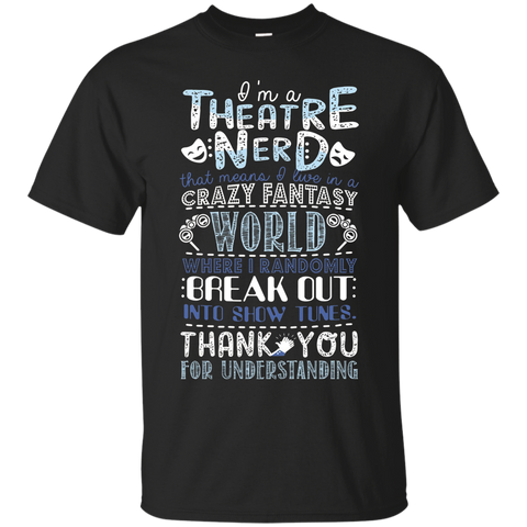 Theatre Nerd T-shirt_Black