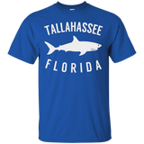 Tallahassee Florida T Shirt FL Shark Souvenir_Black