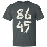 86 45 Impeach Trump Anti-trump T-shirt_black=