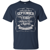 Legends Were Born In September 1980 Shirt 37th Birthday Gift