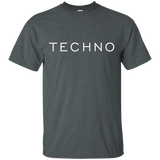 Techno T-Shirt DJ Music Lover Tee_Black