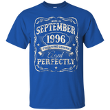 Legends Were Born In September 1996 Shirt 21st Birthday Gift
