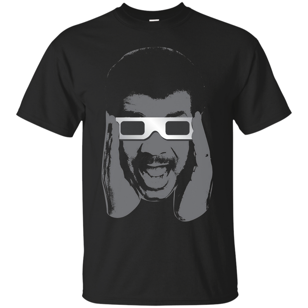Neil deGrasse Tyson Eclipse Glasses for the Eclipse T-Shirt_Black