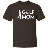 Womens Golf Mom T Shirts Funny Gifts For Golf Lover Women_Black