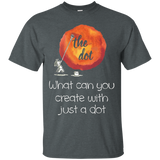 The Dot, What Can You Create With Just A Dot T-shirt_black