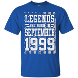 Legends Born In September 1999 Birthday Gift 18 Years Old