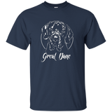 Great Dane T Shirt Dog Fun T-shirt Tee Gift Hund_black=