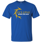 Total Solar Eclipse April 8 2024 T Shirt_Black