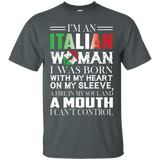 I'm An Italian Woman T Shirt, Italian T Shirt