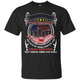 I Stand For The National Anthem Tshirt Gift Patriotic Usa_black