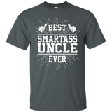 Mens Best Smartass Uncle Ever - Cool Family Gift T-shirts_black=