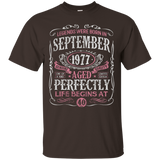 Legends Were Born In September 1977, 40th Birthday Gift Tee