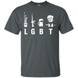 Liberty Guns Beer Trump Support T-shirts Funny Parody Lgbt