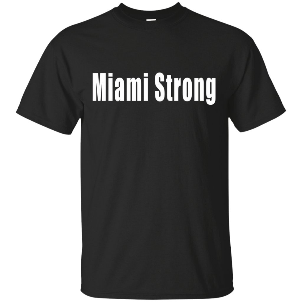 Miami Strong Support T-Shirt_Black
