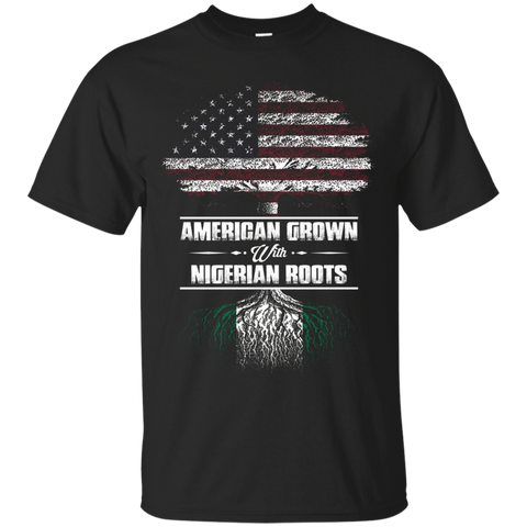 Nigerian-American awesome T-Shirt_Black